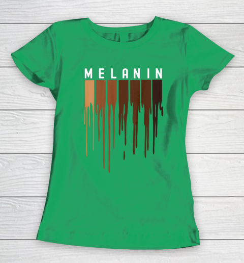 Drippin Melanin T Shirt for Women Pride  Black History Gift Women's T-Shirt 5