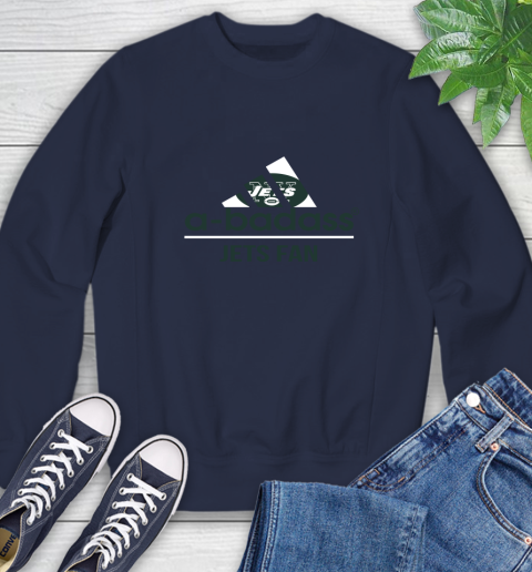 NFL A Badass New York Jets Fan Adidas Football Sports Sweatshirt 2