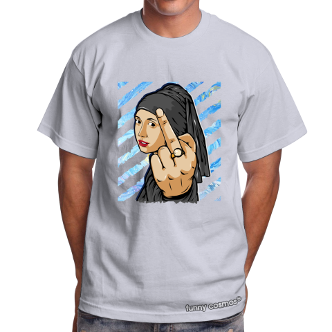 Air Jordan 5 Pinnacle Black Matching Sneaker Tshirt The Girl With The Pearl Earing Middle Finger Black Jordan Tshirt