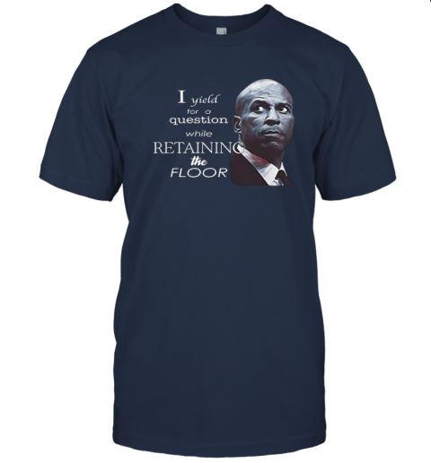 jwo6 cory booker i yield for a question while retaining the floor premium classic t shirt 2 front navy