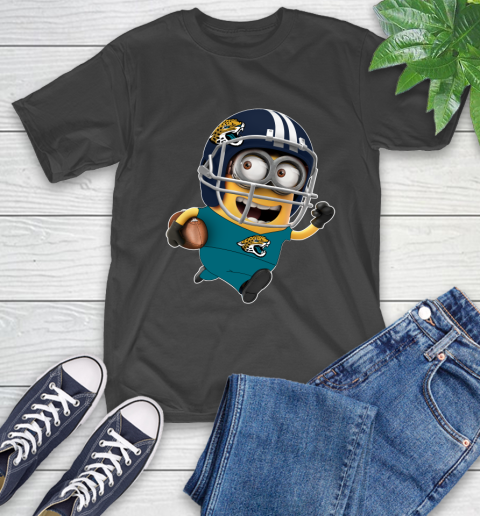 NFL Jacksonville Jaguars Minions Disney Football Sports T-Shirt 2