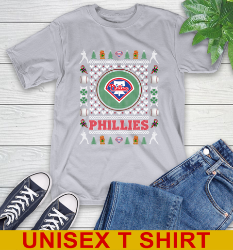 Philadelphia Phillies Merry Christmas MLB Baseball Loyal Fan T-Shirt 5