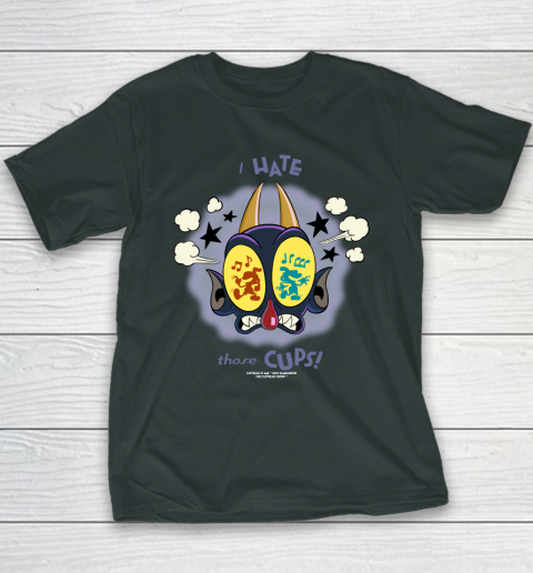 The Cuphead Show Shirt The Devil I Hate Those Cups Youth T-Shirt 3