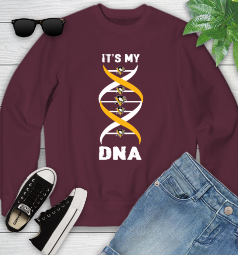 Pittsburgh Penguins NHL Hockey It's My DNA Sports Youth Sweatshirt 4