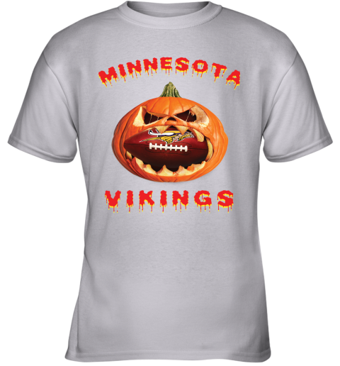 NFL Minnesota Vikings Halloween Pumpkin Football Sports - Rookbrand