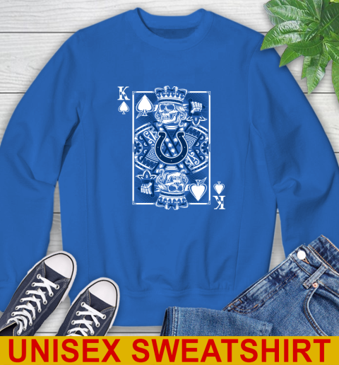 Indianapolis Colts NFL Football The King Of Spades Death Cards Shirt Sweatshirt 11