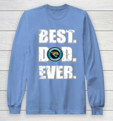 NFL Jacksonville Jaguars Football Best Dad Ever Family Shirt Long Sleeve T-Shirt 8