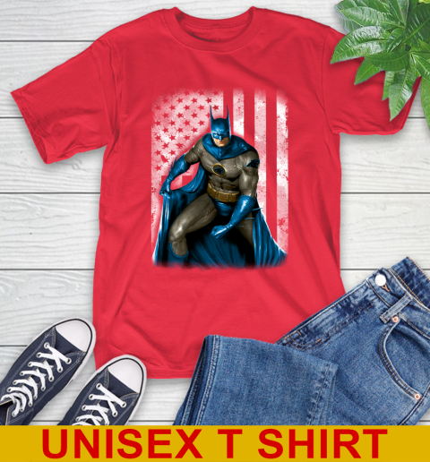 Carolina Panthers NFL Football Batman DC American Flag Shirt T-Shirt 12