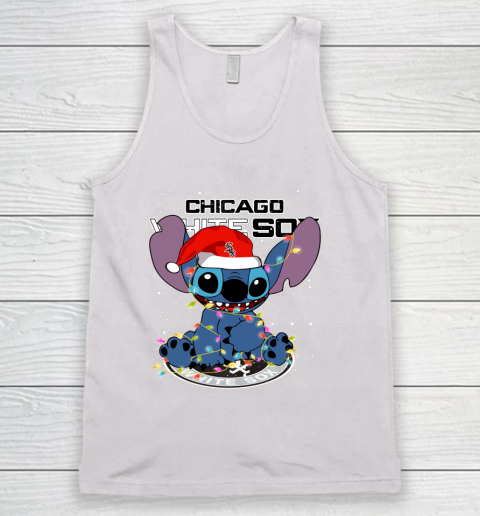 Chicago White Sox MLB noel stitch Baseball Christmas Tank Top