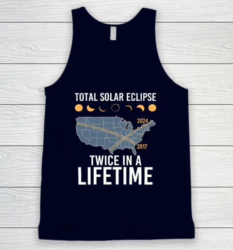 Twice In A Lifetime Solar Eclipse Shirt 2024 Total Eclipse Tank Top 2