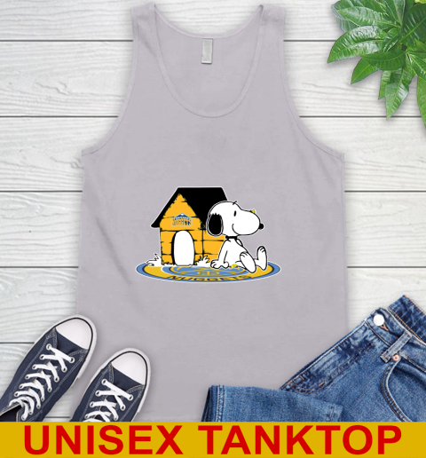 NBA Basketball Denver Nuggets Snoopy The Peanuts Movie Shirt Tank Top 4
