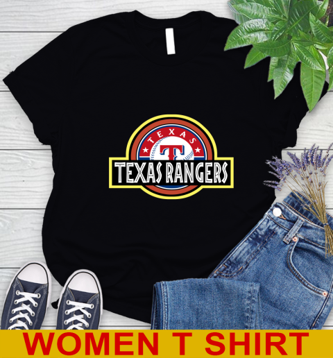 MLB Texas Rangers Jurassic Park Dinosaur Movie Baseball Sports 90