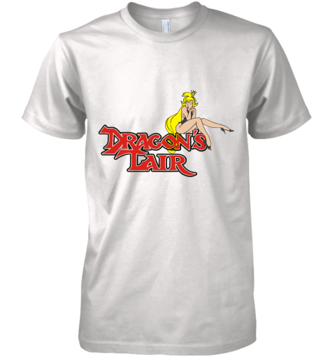 Dragon's Lair Daphne Baseball Premium Men's T-Shirt