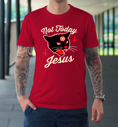 Satanic cat shirt on sale
