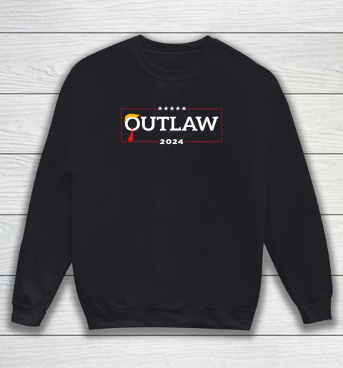 I'm Voting for The Outlaw Trump Felon Sweatshirt