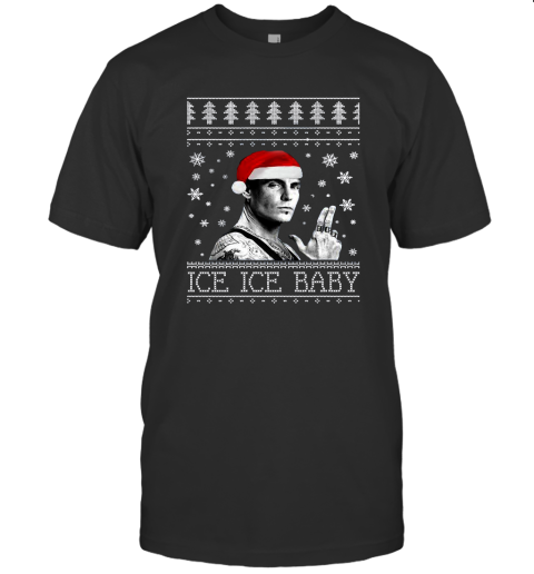 VANILLA ICE ICE ICE BABY UGLY CHRISTMAS SWEATER T-Shirt