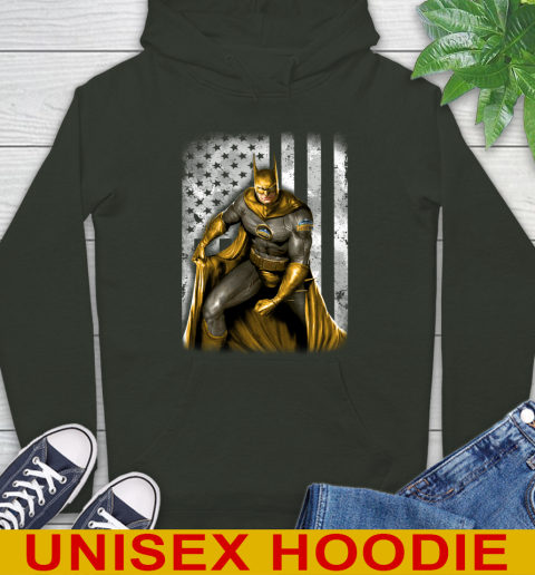 Denver Nuggets NBA Basketball Batman DC American Flag Shirt Hoodie 12