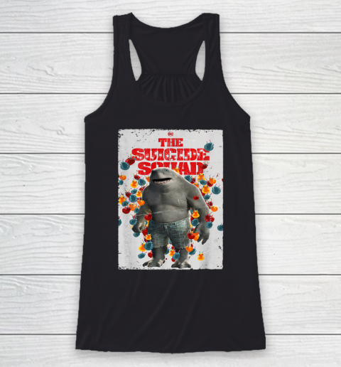 The Suicide Squad King Shark Poster Racerback Tank