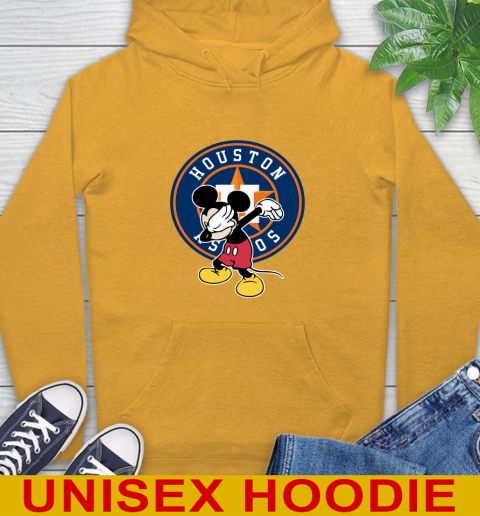 Houston Astros MLB Baseball Dabbing Mickey Disney Sports Hoodie 3