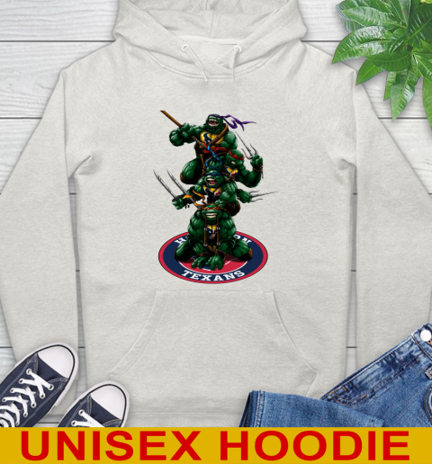 NFL Football Houston Texans Teenage Mutant Ninja Turtles Shirt Hoodie 12