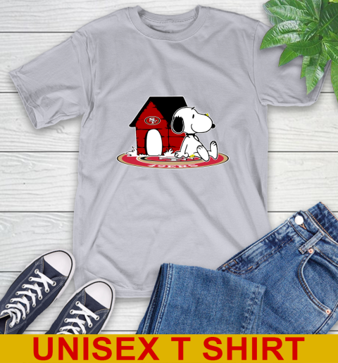 NFL Football San Francisco 49ers Snoopy The Peanuts Movie Shirt T-Shirt 6