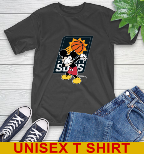 Phoenix Suns NBA Basketball Dabbing Mickey Disney Sports T-Shirt 2