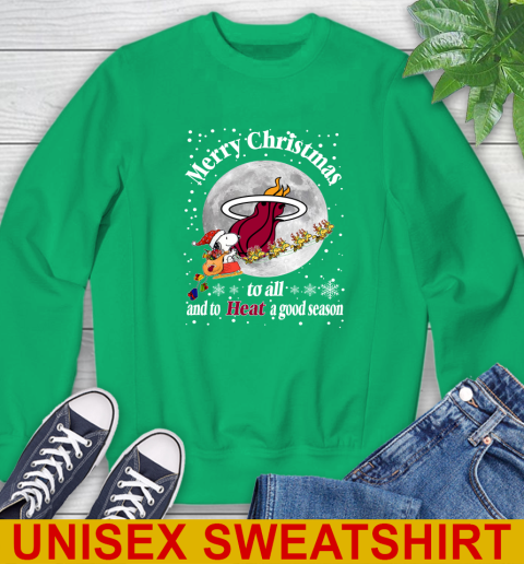 Miami Heat Merry Christmas To All And To Heat A Good Season NBA Basketball Sports Sweatshirt 8
