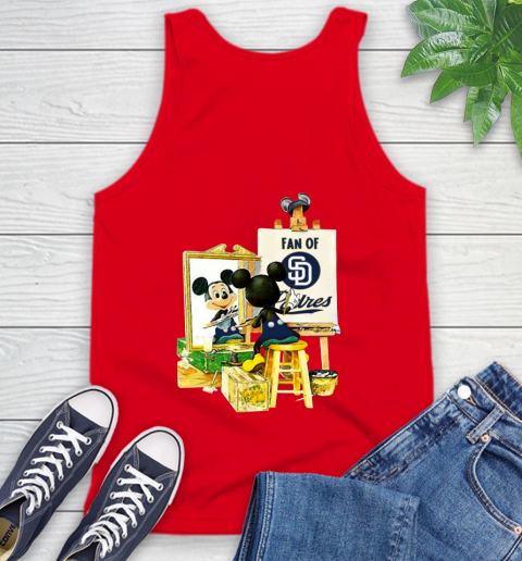 MLB Baseball San Diego Padres Mickey Drawing Shirt 70
