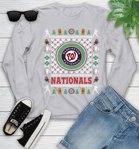 Washington Nationals Merry Christmas MLB Baseball Loyal Fan Ugly Shirt 128