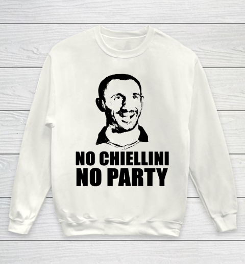 No Chiellini, No Party Italia Champion Euro Player Youth Sweatshirt