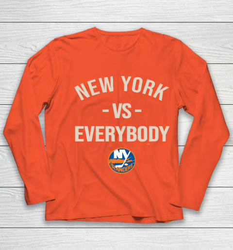 New York Islanders Vs Everybody Youth Long Sleeve 3