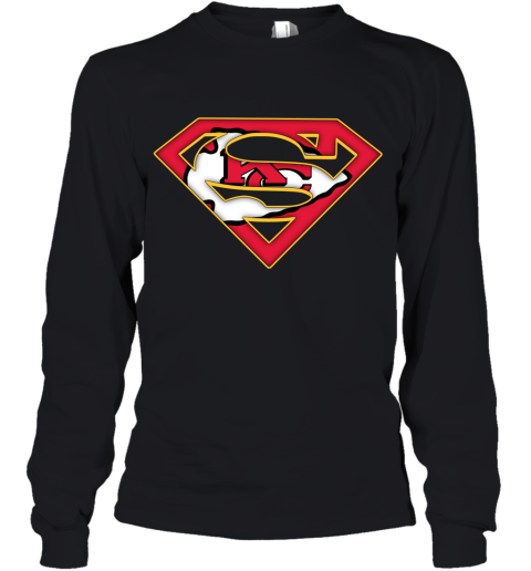 We Are Undefeatable The Kansas City Chiefs x Superman NFL Youth Long Sleeve