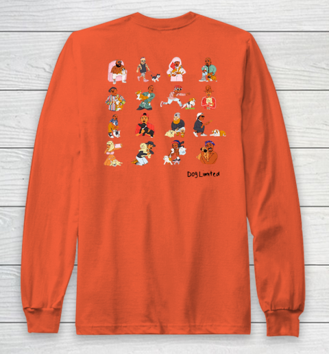 Rappers With Puppies Front and Back Long Sleeve T-Shirt 12