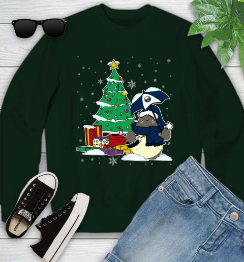Buffalo Sabres NHL Hockey Cute Tonari No Totoro Christmas Sports Youth Sweatshirt 9