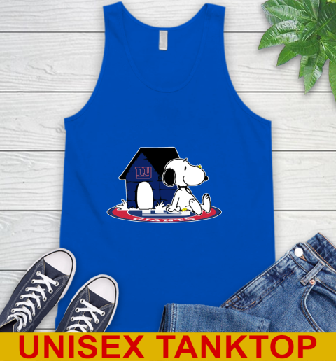 NFL Football New York Giants Snoopy The Peanuts Movie Shirt Tank Top 5