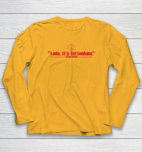 Lads It's Tottenham 21 05 2025 Long Sleeve T-Shirt 2