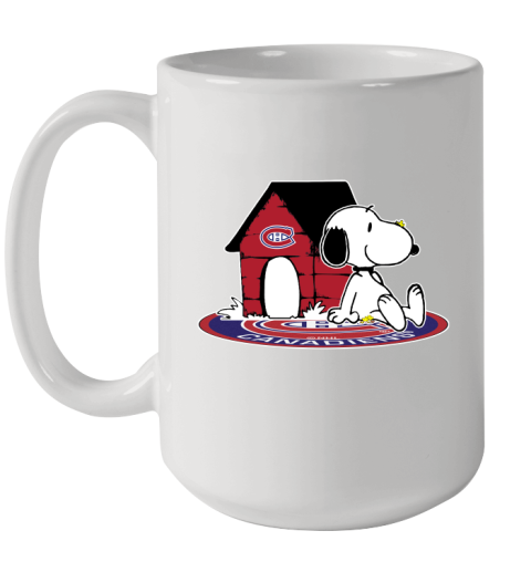 NHL Hockey Montreal Canadiens Snoopy The Peanuts Movie Shirt Ceramic Mug 15oz