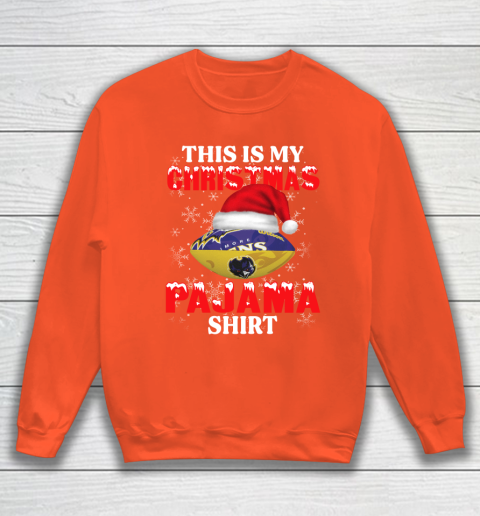 Baltimore Ravens This Is My Christmas Pajama Shirt NFL Sweatshirt 3