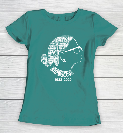 Notorious RBG 1933  2020 Shirt Ruth Bader Ginsburg RIP Women's T-Shirt 10