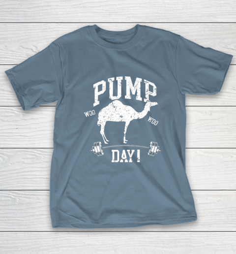 Funny Pump Day Hump Day Camel Weight Lifting Training Gym T-Shirt 6