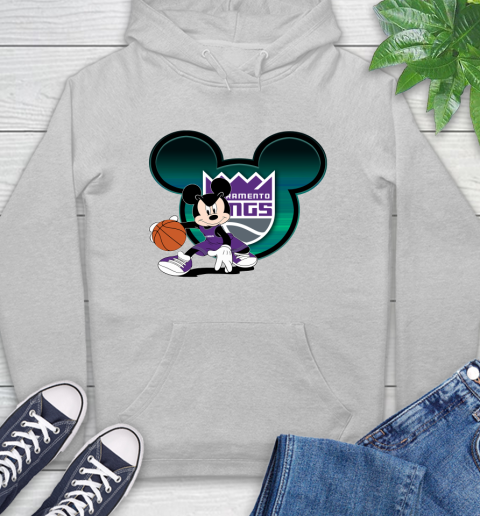 NBA Sacramento Kings Mickey Mouse Disney Basketball Hoodie 6