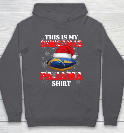 Los Angeles Chargers This Is My Christmas Pajama Shirt NFL Hoodie 4
