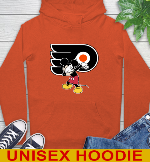 Philadelphia Flyers NHL Hockey Dabbing Mickey Disney Sports Hoodie 5