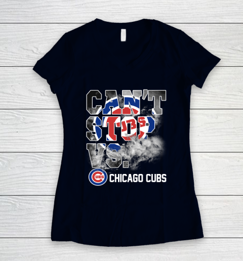 MLB Chicago Cubs Baseball Can t Stop Vs Chicago Cubs Women s V