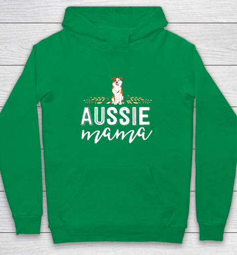 Dog Mom Shirt Aussie Mama Dog Mom Shirt For Women Australian Shepherd Youth Hoodie 4