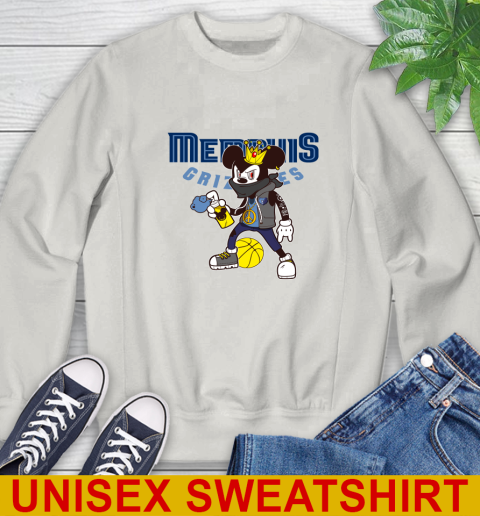 Memphis Grizzlies NBA Basketball Mickey Peace Sign Sports Sweatshirt 12