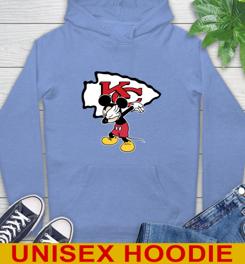 Kansas City Chiefs NFL Football Dabbing Mickey Disney Sports Hoodie 11
