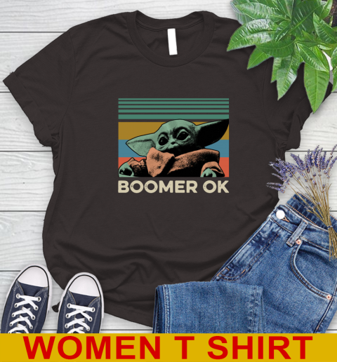 Baby Yoda Boomer OK Star Wars Vintage Shirts 93