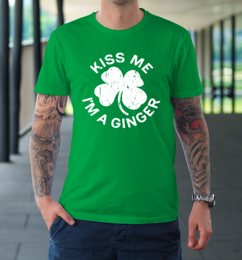 Kiss Me I'm A Ginger T Shirt Saint Patrick Day T-Shirt 13