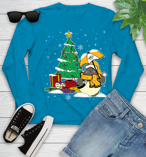 Nashville Predators NHL Hockey Cute Tonari No Totoro Christmas Sports Youth Long Sleeve 8
